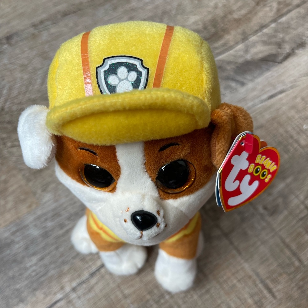 NWT TY Beanie Boo Paw Patrol Rubble - Picture 3 of 8